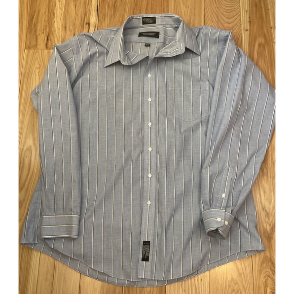 ALEXANDER LLOYD" executive separates blue long sleeve 18.5 -37/38 tall - Picture 1 of 8